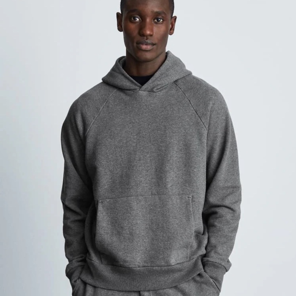 Everlane Men's Charcoal Hoodie
